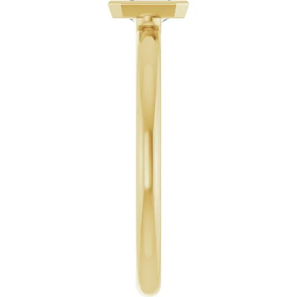 Family Stackable Bezel-Set Ring Image 4 Hopman Jewelers Elkhart, IN