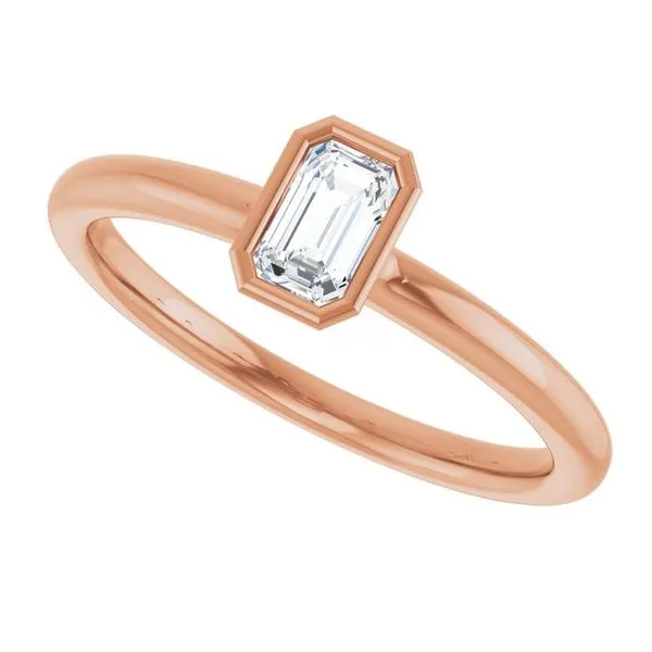 Family Stackable Bezel-Set Ring Image 5 Rasmussen Jewelers Spanish Fork, UT