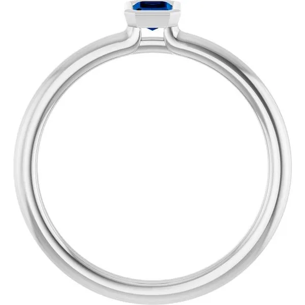 Family Stackable Bezel-Set Ring Image 2 Hopman Jewelers Elkhart, IN