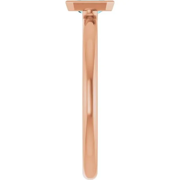 Family Stackable Bezel-Set Ring Image 4 Leslie E. Sandler Fine Jewelry and Gemstones rockville , MD