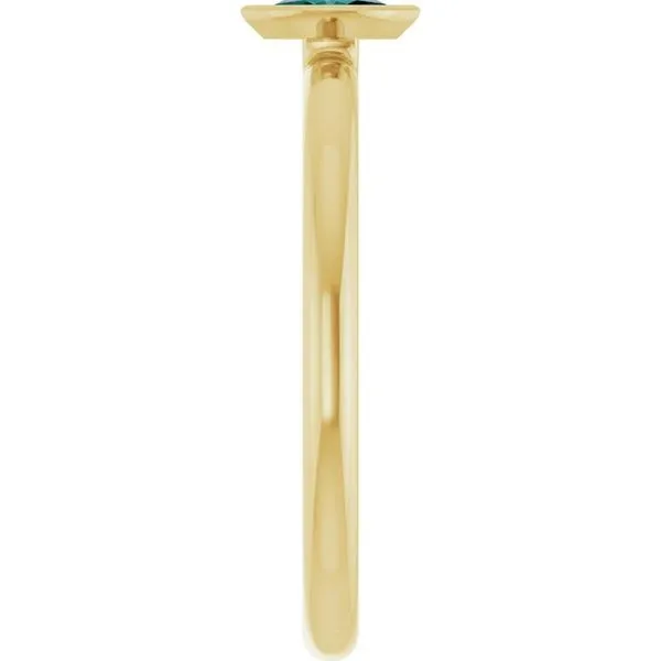 Family Stackable Bezel-Set Ring Image 4 Jewelry Design Studio Jensen Beach, FL