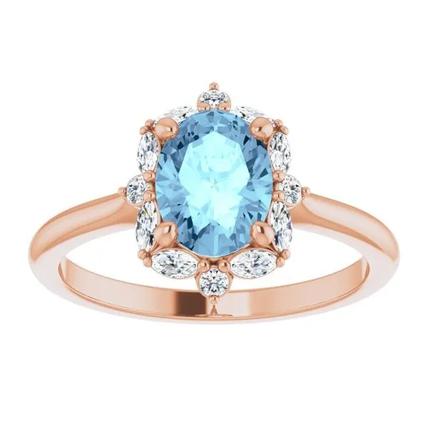 Halo-Style Ring Image 3 Hopman Jewelers Elkhart, IN