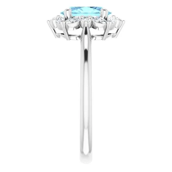 Halo-Style Ring Image 4 Hopman Jewelers Elkhart, IN