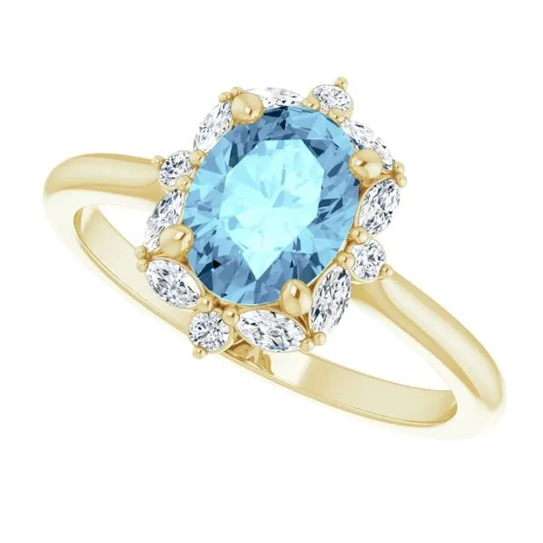 Halo-Style Ring Image 5 James & Williams Jewelers Berwyn, IL