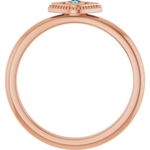 Stackable Evil Eye Ring Image 2 Rasmussen Jewelers Spanish Fork, UT