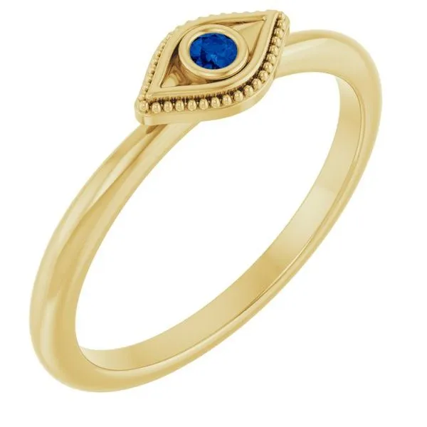 Stackable Evil Eye Ring Hopman Jewelers Elkhart, IN