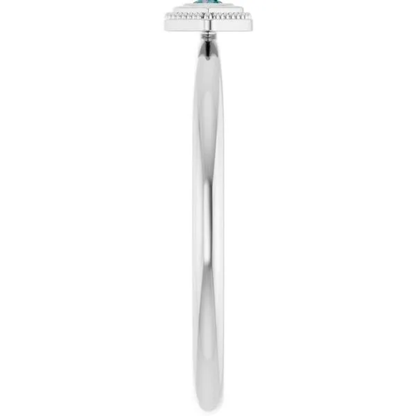 Stackable Evil Eye Ring Image 4 Leslie E. Sandler Fine Jewelry and Gemstones rockville , MD