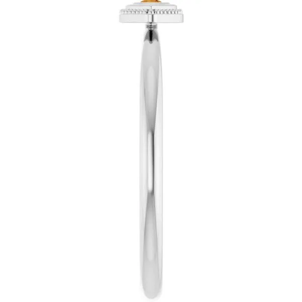 Stackable Evil Eye Ring Image 4 J. Meredith Jewelers Delafield, WI