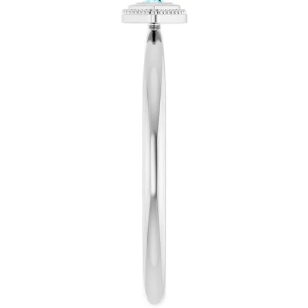 Stackable Evil Eye Ring Image 4 D'Errico Jewelry Scarsdale, NY