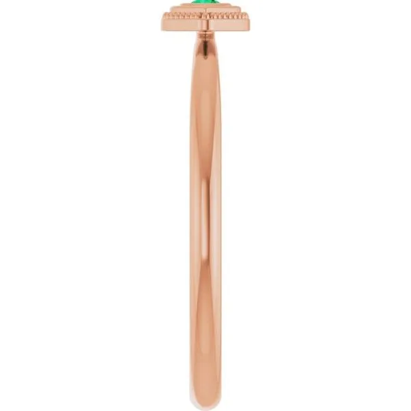 Stackable Evil Eye Ring Image 4 Becky Beck's Jewelry DeKalb, IL