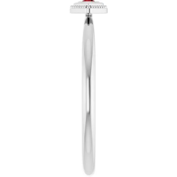 Stackable Evil Eye Ring Image 4 Moseley Diamond Showcase Inc Lexington, SC