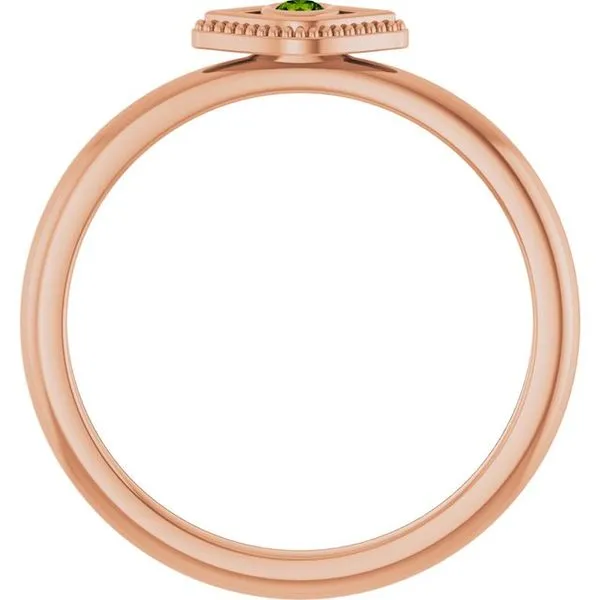 Stackable Evil Eye Ring Image 2 Hopman Jewelers Elkhart, IN