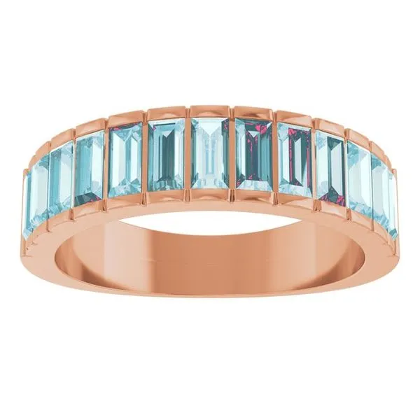 Channel-Set Baguette Ring Image 3 Jewelry Design Studio Jensen Beach, FL