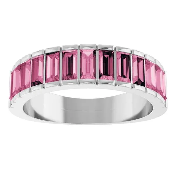 Channel-Set Baguette Ring Image 3 J. Meredith Jewelers Delafield, WI