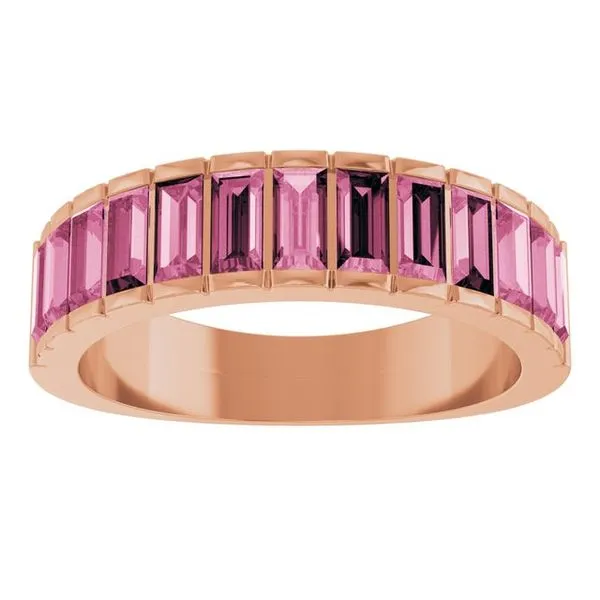 Channel-Set Baguette Ring Image 3 Jewelry Design Studio Jensen Beach, FL