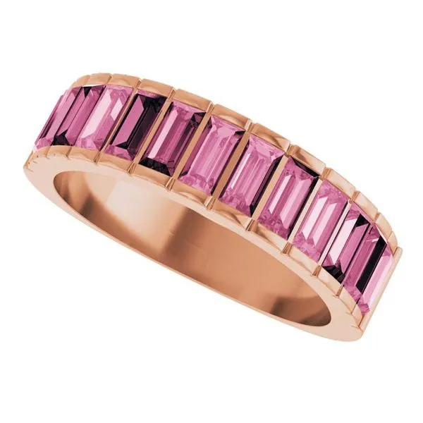 Channel-Set Baguette Ring Image 5 Rasmussen Jewelers Spanish Fork, UT