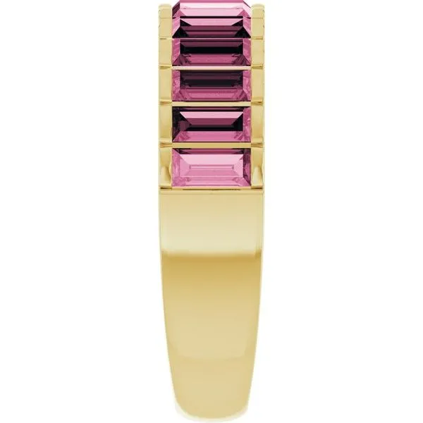 Channel-Set Baguette Ring Image 4 Cherry Street Jewelers Tulsa, OK