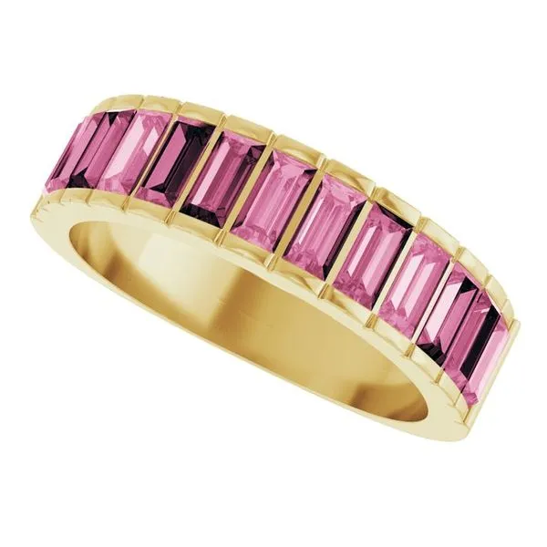 Channel-Set Baguette Ring Image 5 Moseley Diamond Showcase Inc Lexington, SC