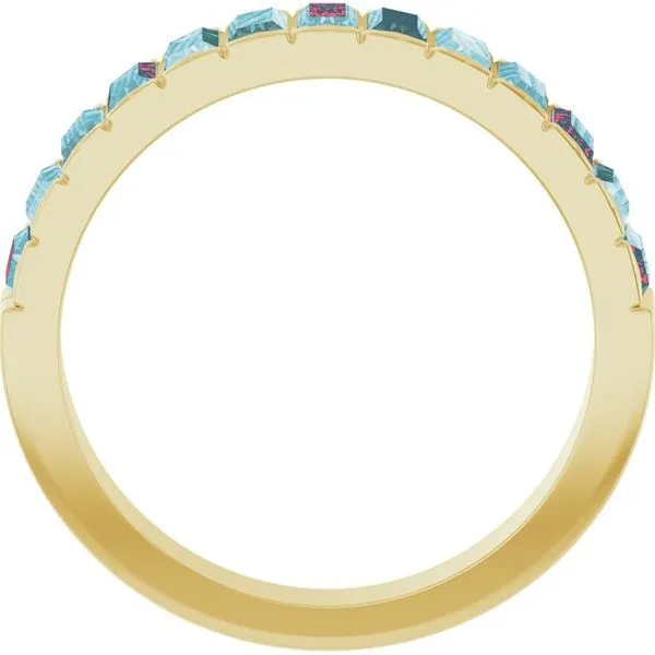 Channel-Set Baguette Ring Image 2 Hopman Jewelers Elkhart, IN