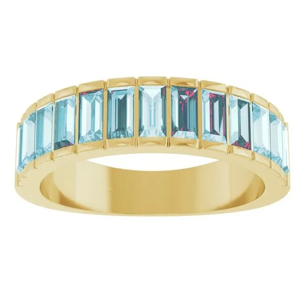 Channel-Set Baguette Ring Image 3 Cherry Street Jewelers Tulsa, OK