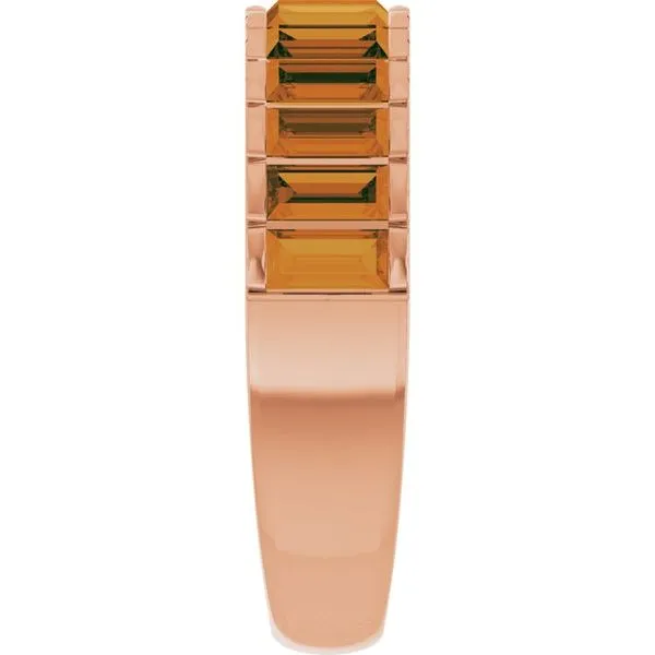 Channel-Set Baguette Ring Image 4 Hopman Jewelers Elkhart, IN