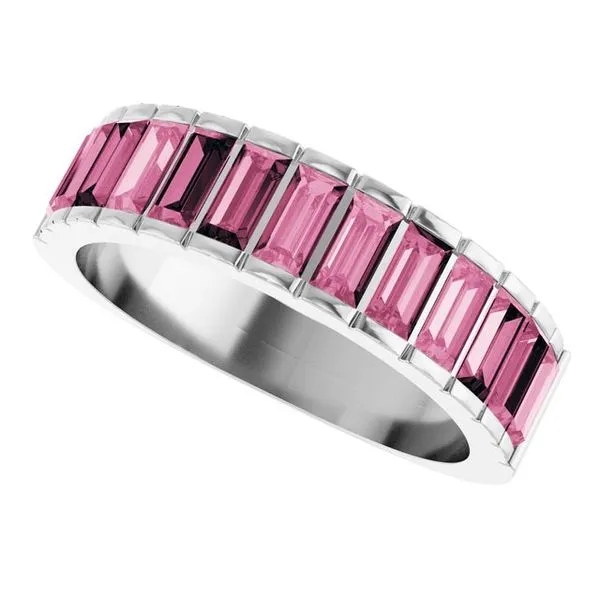 Channel-Set Baguette Ring Image 5 J. Meredith Jewelers Delafield, WI