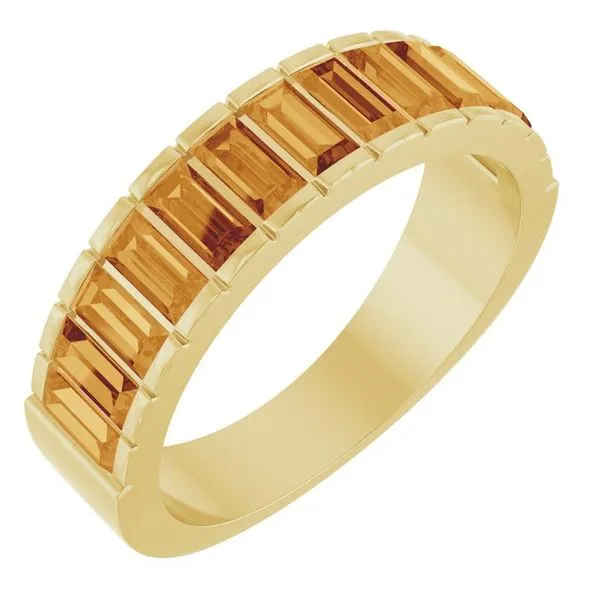 Channel-Set Baguette Ring J. Meredith Jewelers Delafield, WI