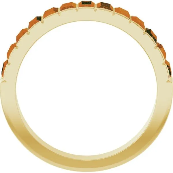 Channel-Set Baguette Ring Image 2 Cherry Street Jewelers Tulsa, OK