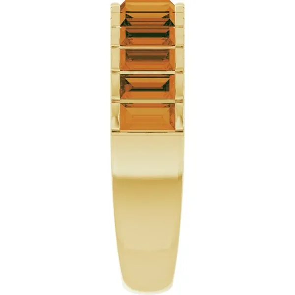 Channel-Set Baguette Ring Image 4 Jewelry Design Studio Jensen Beach, FL