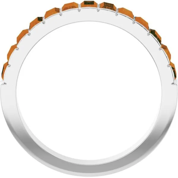 Channel-Set Baguette Ring Image 2 Becky Beck's Jewelry DeKalb, IL