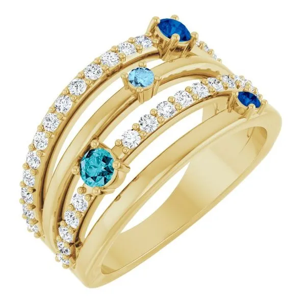 Negative Space Ring J. Meredith Jewelers Delafield, WI