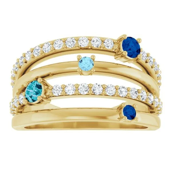 Negative Space Ring Image 3 Jewelry Design Studio Jensen Beach, FL