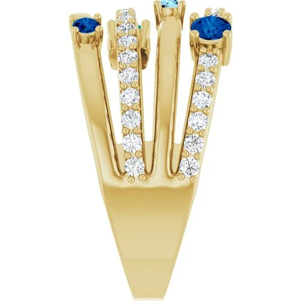 Negative Space Ring Image 4 Cherry Street Jewelers Tulsa, OK