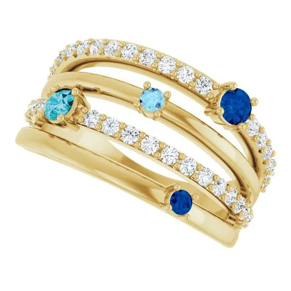 Negative Space Ring Image 5 Cherry Street Jewelers Tulsa, OK