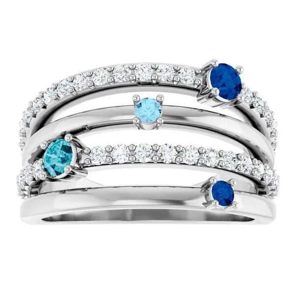 Negative Space Ring Image 3 Rasmussen Jewelers Spanish Fork, UT