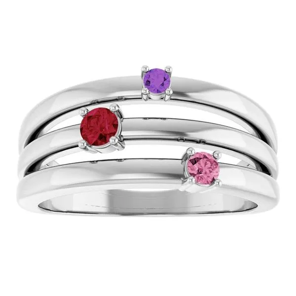 Negative Space Ring Image 3 Hopman Jewelers Elkhart, IN