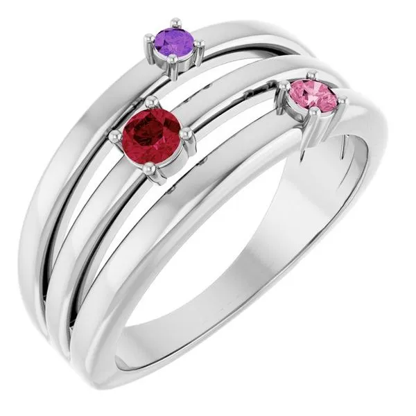 Negative Space Ring Blue Heron Jewelry Company Poulsbo, WA