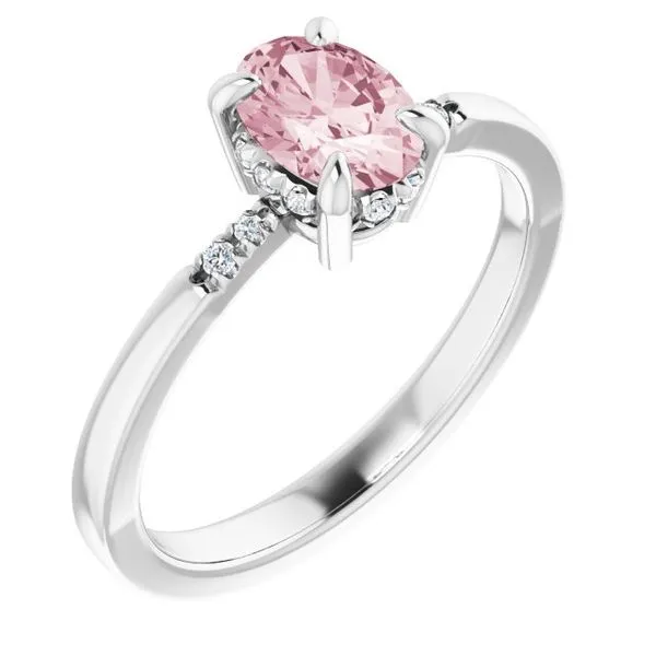 Accented French-Set Ring Jewelry Design Studio Jensen Beach, FL