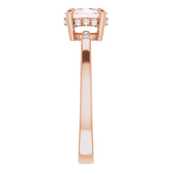 Accented French-Set Ring Image 4 Jewelry Design Studio Jensen Beach, FL