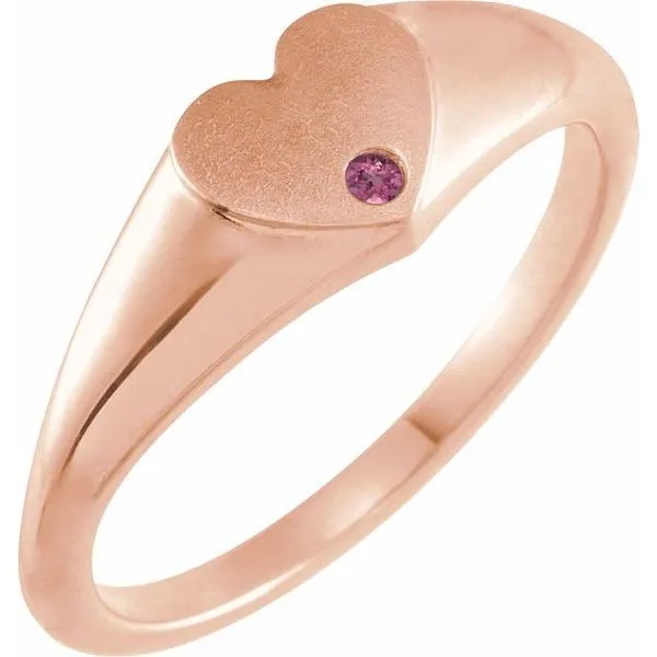 Heart Signet Ring Rasmussen Jewelers Spanish Fork, UT