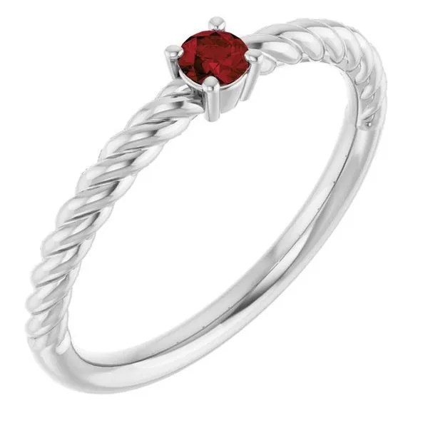 Rope Solitaire Ring Moseley Diamond Showcase Inc Lexington, SC