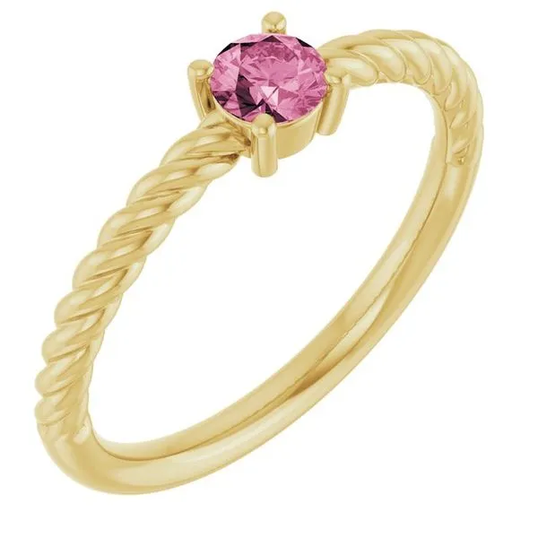 Rope Solitaire Ring Rasmussen Jewelers Spanish Fork, UT