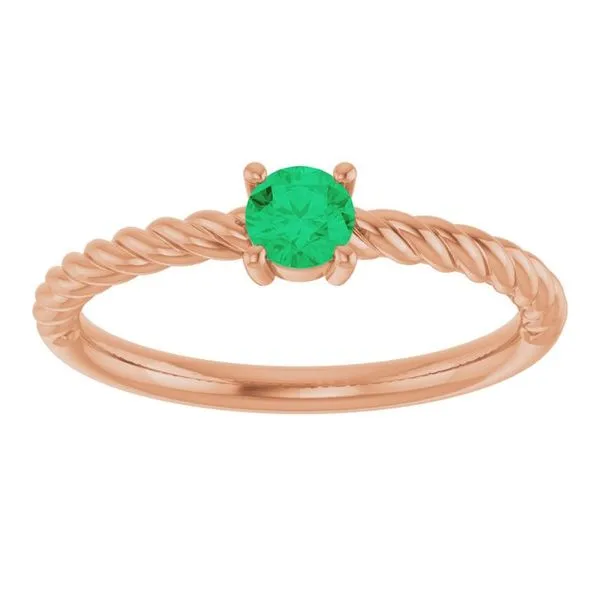 Rope Solitaire Ring Image 3 Rasmussen Jewelers Spanish Fork, UT