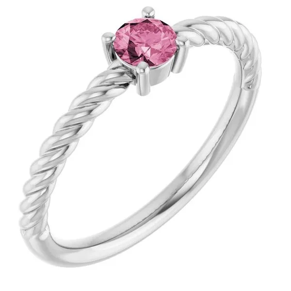 Rope Solitaire Ring Hopman Jewelers Elkhart, IN