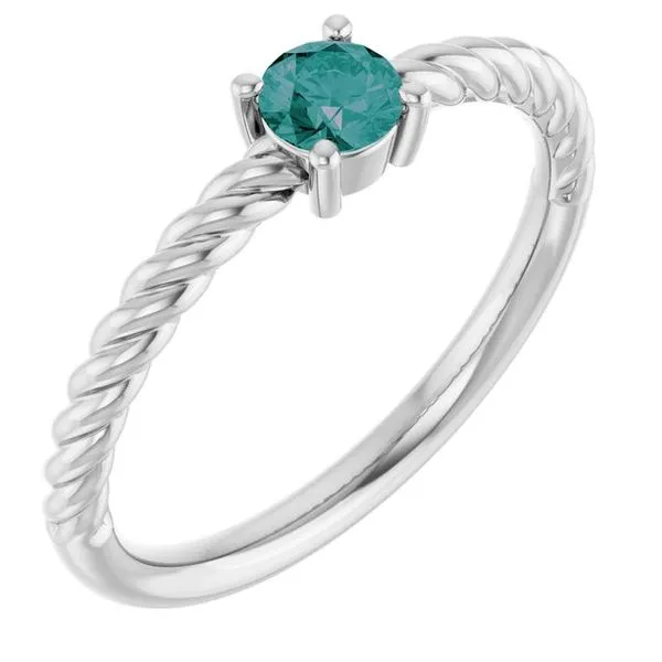 Rope Solitaire Ring Hopman Jewelers Elkhart, IN