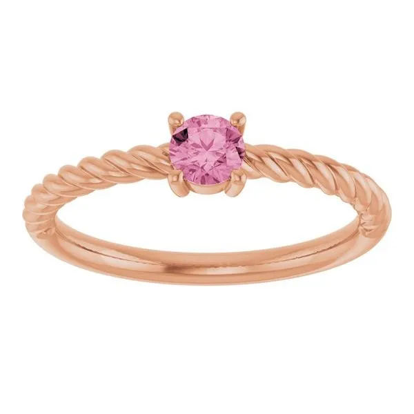 Rope Solitaire Ring Image 3 Smith Jewelers Franklin, VA