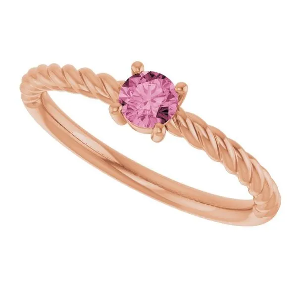 Rope Solitaire Ring Image 5 Smith Jewelers Franklin, VA