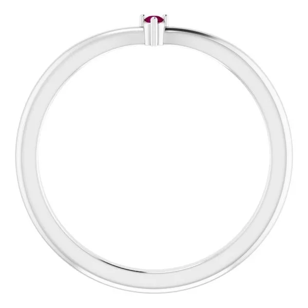 Stackable V Ring Image 2 Hopman Jewelers Elkhart, IN