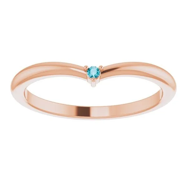 Stackable V Ring Image 3 Hopman Jewelers Elkhart, IN