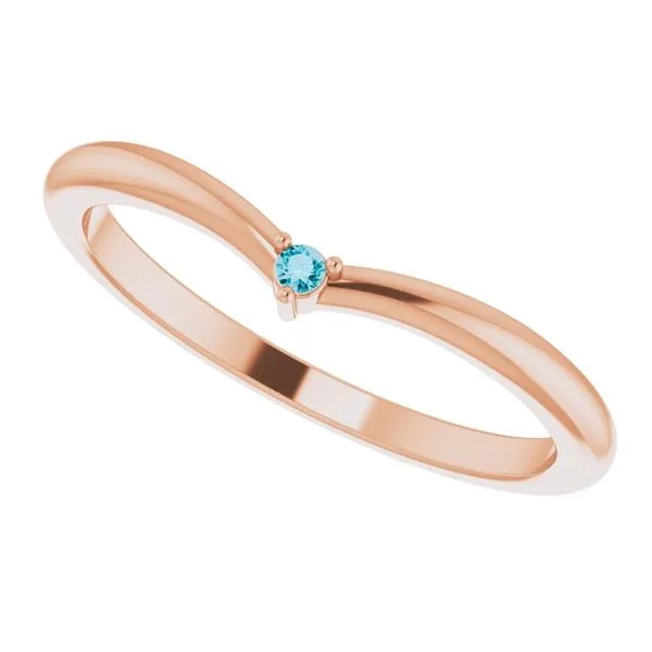 Stackable V Ring Image 5 Cherry Street Jewelers Tulsa, OK